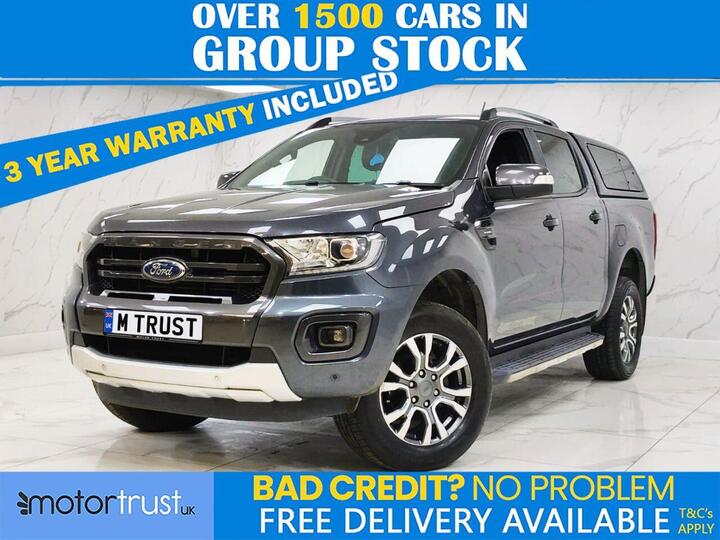 Ford RANGER 2.0 EcoBlue Wildtrak Auto 4WD Euro 6 (s/s) 4dr