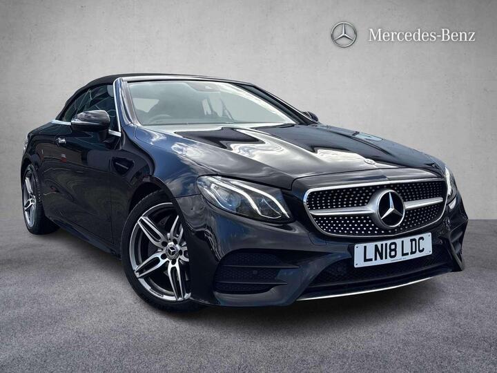 Mercedes-Benz E Class 2.0 E220d AMG Line (Premium) Cabriolet G-Tronic+ Euro 6 (s/s) 2dr Mercedes-Benz E Class 2.0 E220d AMG Line (Premium) Cabriolet G-Tronic+ Euro 6 (s/s) 2dr