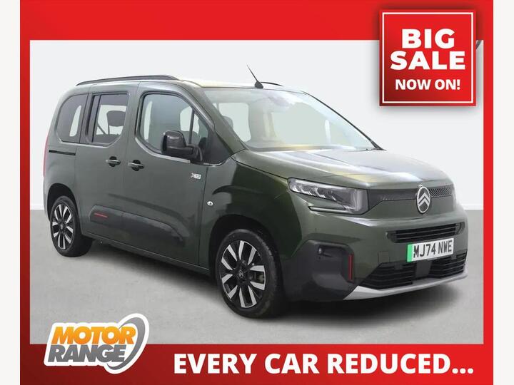 Citroen Berlingo 52kWh MAX M Auto 5dr (7.4kW Charger)