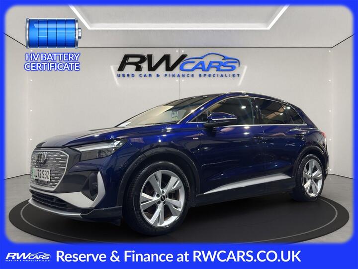 Audi Q4 E-TRON 35 S Line Auto 5dr 55kWh