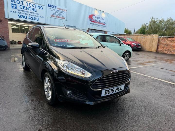 Ford FIESTA 1.25 Zetec Euro 6 3dr