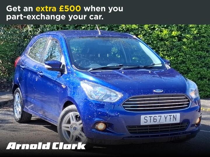 Ford Ka+ 1.2 Ti-VCT Zetec Euro 6 5dr