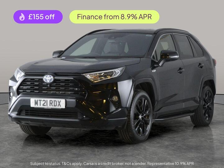 Toyota RAV4 2.5 VVT-h Black Edition CVT Euro 6 (s/s) 5dr