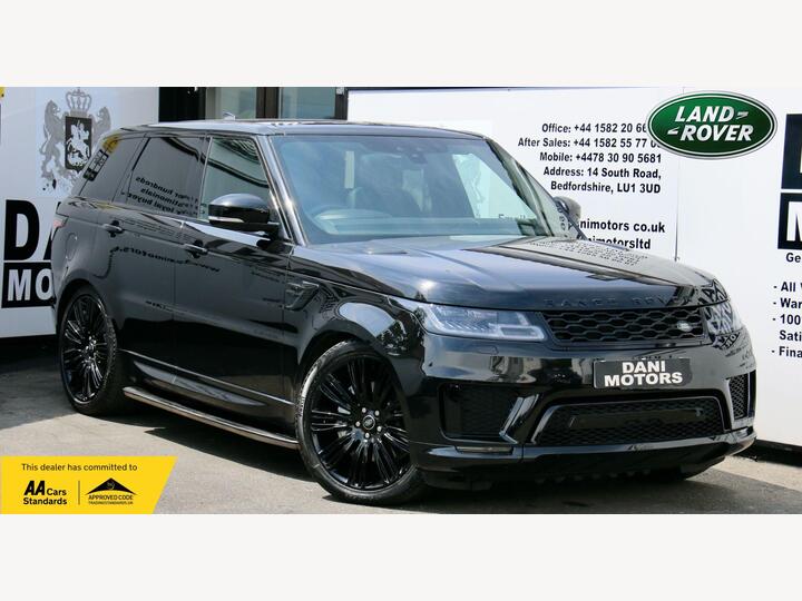 Land Rover Range Rover Sport 3.0 D300 MHEV HSE Dynamic Black Auto 4WD Euro 6 (s/s) 5dr Land Rover Range Rover Sport 3.0 D300 MHEV HSE Dynamic Black Auto 4WD Euro 6 (s/s) 5dr