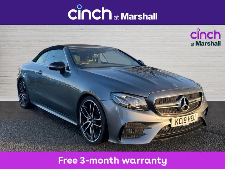 Mercedes-Benz E Class 3.0 E53 MHEV EQ Boost AMG Cabriolet SpdS TCT 4MATIC+ Euro 6 (s/s) 2dr Mercedes-Benz E Class 3.0 E53 MHEV EQ Boost AMG Cabriolet SpdS TCT 4MATIC+ Euro 6 (s/s) 2dr