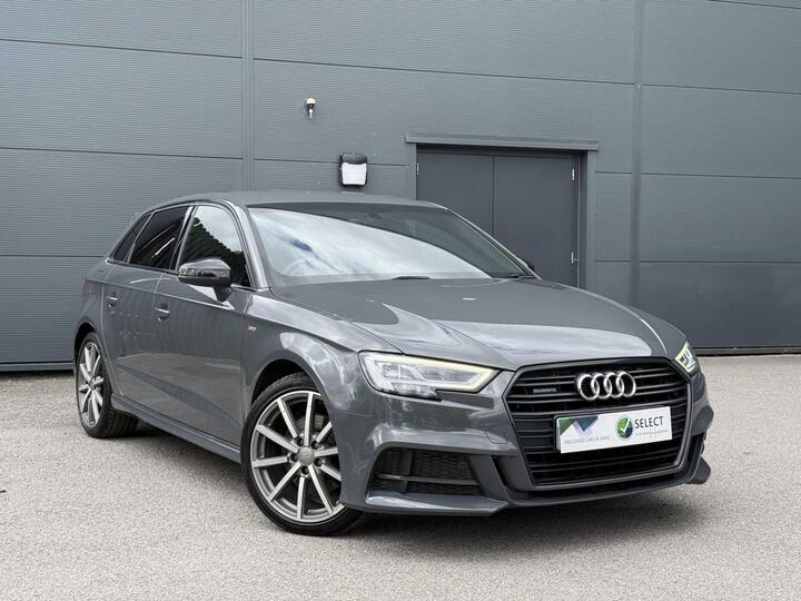 Audi A3 2.0 TFSI 40 Black Edition Sportback S Tronic Quattro Euro 6 (s/s) 5dr