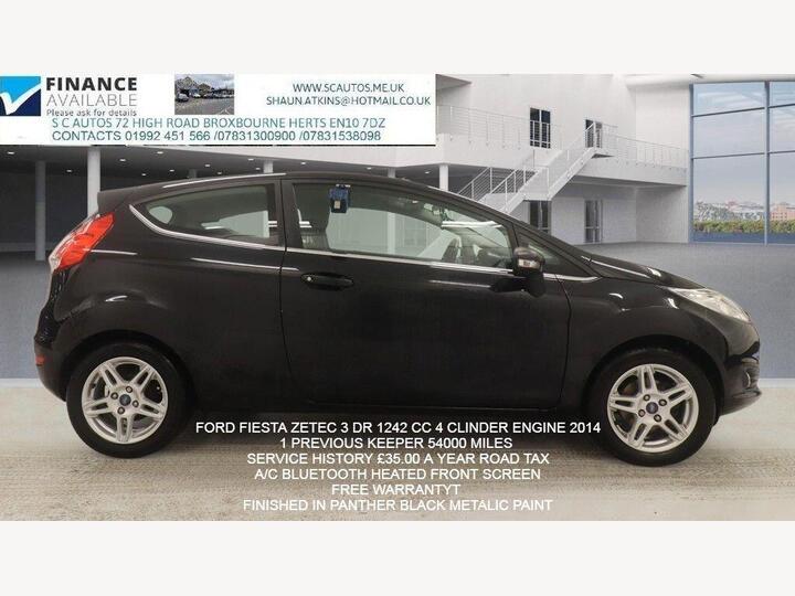 Ford Fiesta 1.25 Zetec Euro 5 3dr