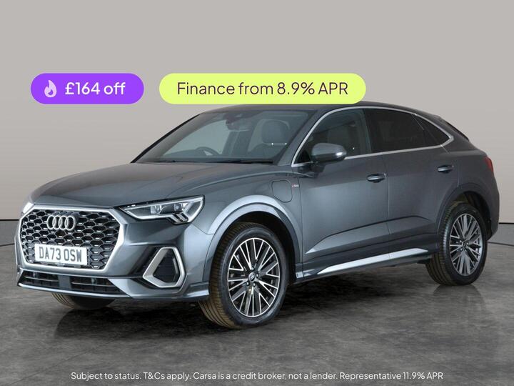 Audi Q3 1.4 TFSIe 45 S Line Sportback S Tronic Euro 6 (s/s) 5dr 13kWh