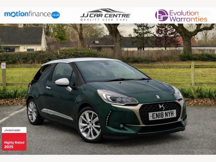 DS AUTOMOBILES DS 3 1.2 PureTech Prestige EAT6 Euro 6 (s/s) 3dr
