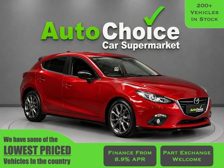 Mazda MAZDA3 2.0 SKYACTIV-G Sport Black Euro 6 (s/s) 5dr