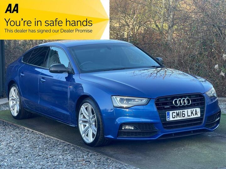 Audi A5 2.0 TDI Black Edition Plus Sportback S Tronic Quattro Euro 6 (s/s) 5dr