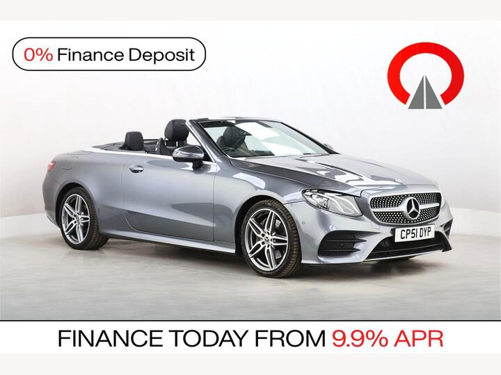 Mercedes-Benz E CLASS 2.0 E220d AMG Line Cabriolet G-Tronic+ Euro 6 (s/s) 2dr