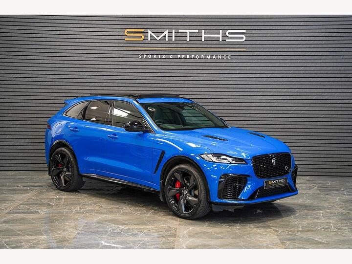 Jaguar F-PACE 5.0 P550 V8 SVR Quickshift AWD Euro 6 (s/s) 5dr