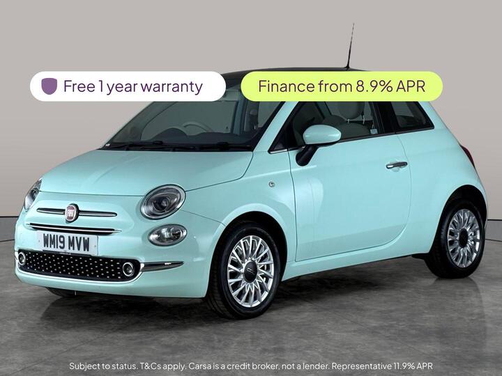 Fiat 500 1.2 Lounge Euro 6 (s/s) 3dr