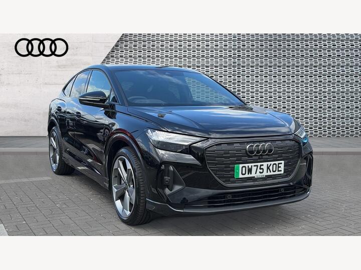 Audi Q4 E-tron 45 Black Edition Sportback Auto Quattro 5dr 82kWh