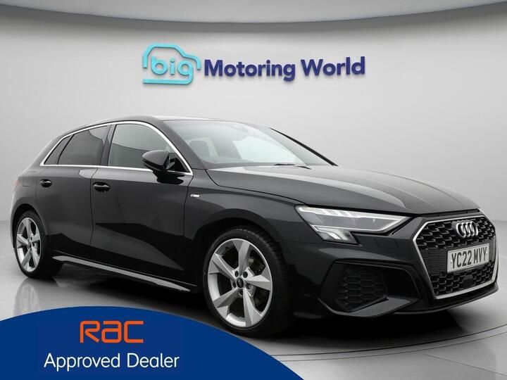 Audi A3 1.0 TFSI 30 S Line Sportback S Tronic Euro 6 (s/s) 5dr