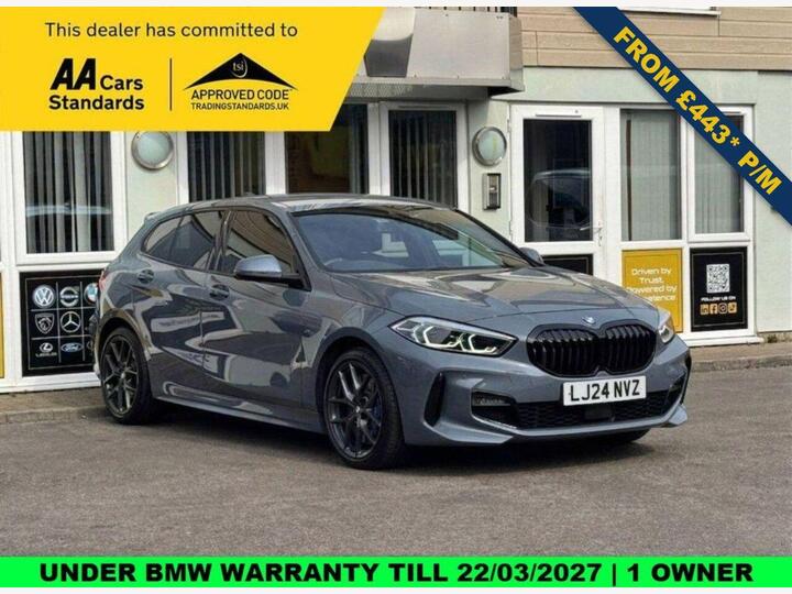 BMW 1 SERIES 1.5 118i M Sport (LCP) DCT Euro 6 (s/s) 5dr