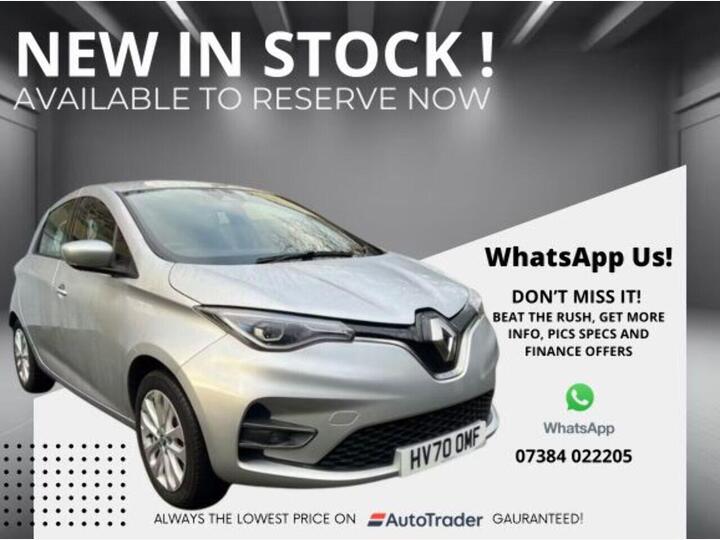 Renault Zoe R135 52kWh Iconic Auto 5dr (i, Rapid Charge) Renault Zoe R135 52kWh Iconic Auto 5dr (i, Rapid Charge)