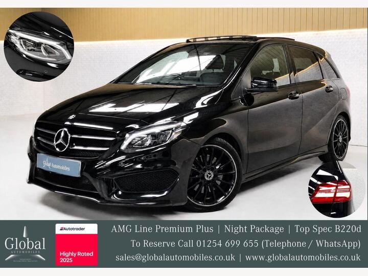Mercedes-Benz B-CLASS 2.1 B220d AMG Line (Premium Plus) 7G-DCT Euro 6 (s/s) 5dr Mercedes-Benz B-CLASS 2.1 B220d AMG Line (Premium Plus) 7G-DCT Euro 6 (s/s) 5dr