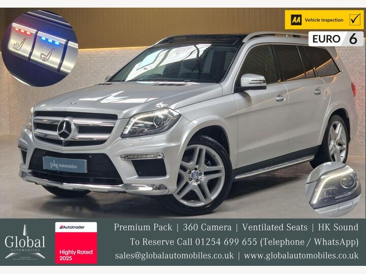 Mercedes-Benz GL CLASS 3.0 GL350 V6 BlueTEC AMG Sport G-Tronic+ 4WD Euro 6 (s/s) 5dr