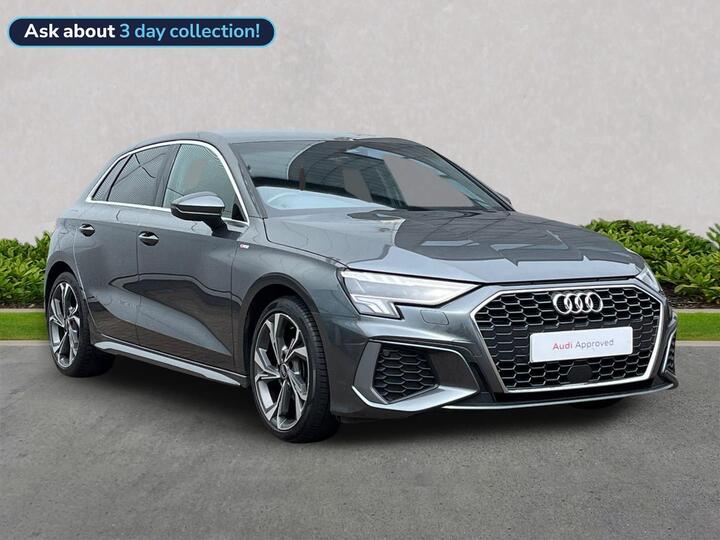 Audi A3 1.0 TFSI 30 S Line Sportback Euro 6 (s/s) 5dr