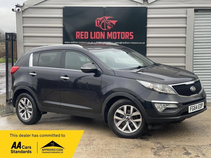 Kia SPORTAGE 1.6 GDi EcoDynamics Black Edition 2WD Euro 5 (s/s) 5dr Kia SPORTAGE 1.6 GDi EcoDynamics Black Edition 2WD Euro 5 (s/s) 5dr
