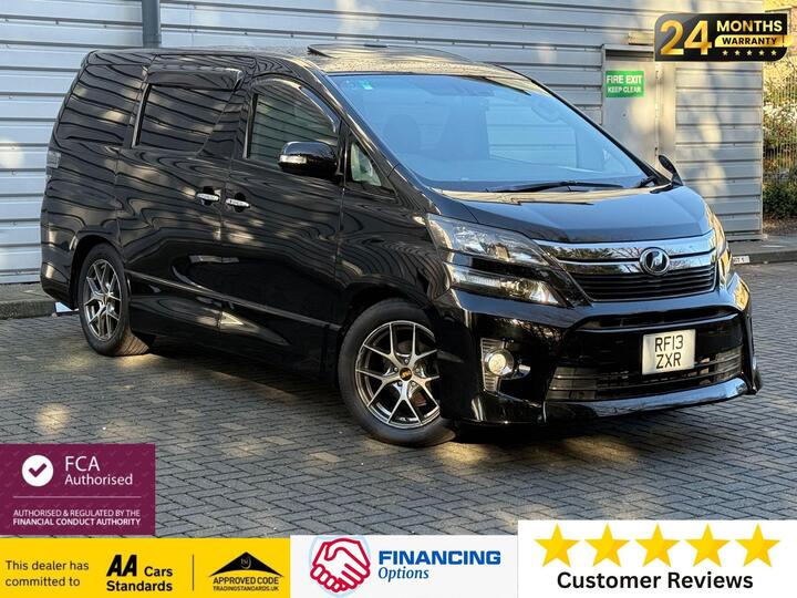 Toyota Vellfire 3500cc V6 GOLDENEYE 24M WARRANTY