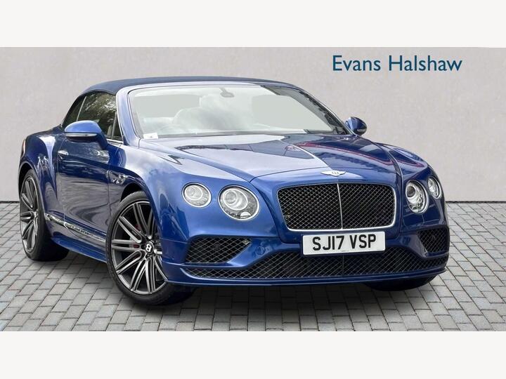 Bentley CONTINENTAL GTC CONVERTIBLE 6.0 W12 GTC Speed Auto 4WD Euro 6 2dr