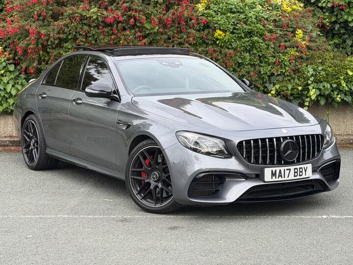 Mercedes-Benz E Class 4.0 E63 V8 BiTurbo AMG S (Premium) SpdS MCT 4MATIC+ Euro 6 (s/s) 4dr
