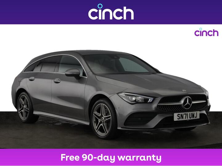 Mercedes-Benz CLA 1.3 CLA250e 15.6kWh AMG Line (Premium) Shooting Brake 8G-DCT Euro 6 (s/s) 5dr Mercedes-Benz CLA 1.3 CLA250e 15.6kWh AMG Line (Premium) Shooting Brake 8G-DCT Euro 6 (s/s) 5dr