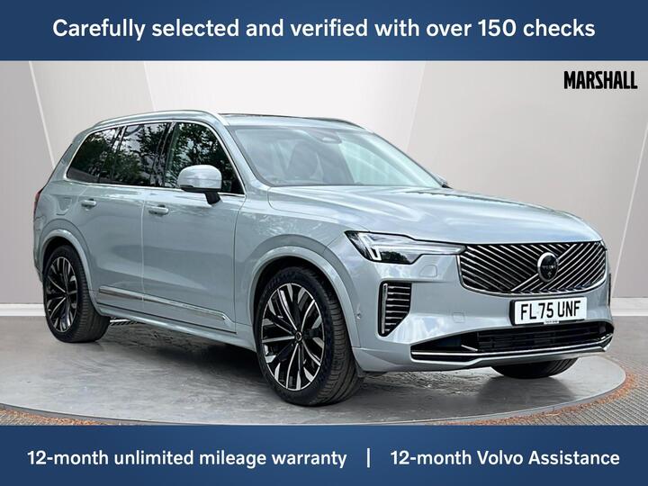 Volvo XC90 2.0 T8 18.8kWh Ultra Bright Auto 4WD Euro 6 (s/s) 5dr