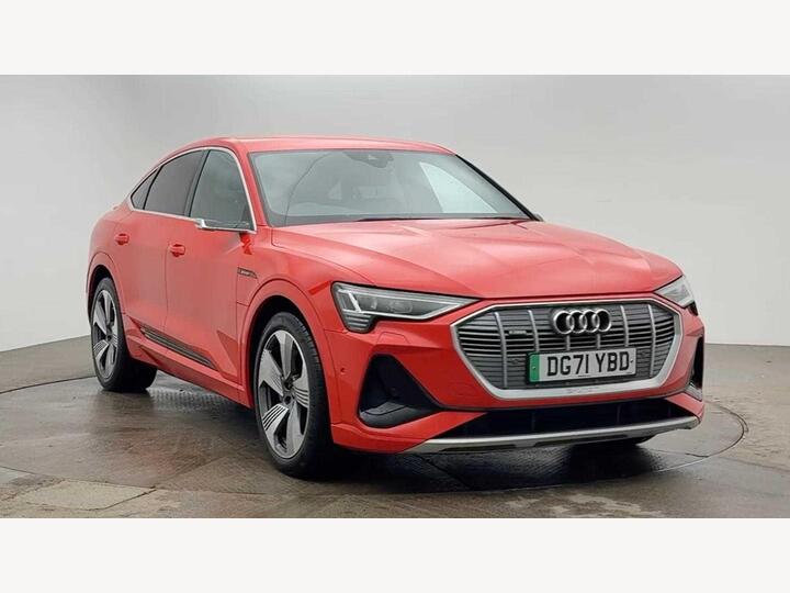Audi E-tron 50 S Line Sportback Auto Quattro 5dr 71.2kWh (11kW Charger)