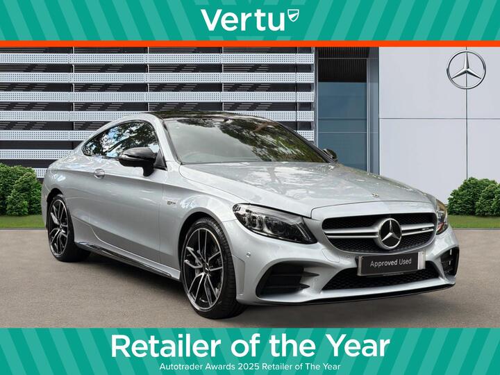 Mercedes-Benz C Class 3.0 C43 V6 AMG Night Edition (Premium Plus) G-Tronic+ 4MATIC Euro 6 (s/s) 2dr