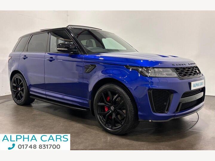 Land Rover RANGE ROVER SPORT 5.0 P575 V8 SVR Auto 4WD Euro 6 (s/s) 5dr