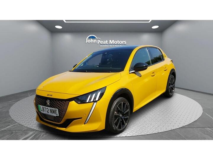 Peugeot E-208 50kWh GT Auto 5dr (7kW Charger)