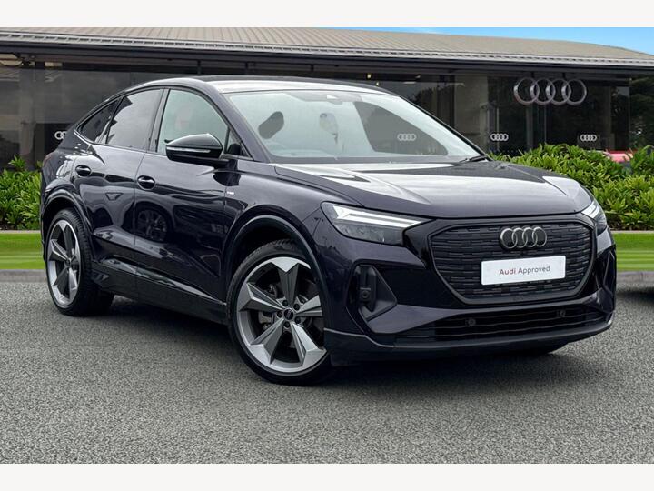 Audi Q4 E-tron Sportback 45 Black Edition Sportback Auto Quattro 5dr 82kWh Audi Q4 E-tron Sportback 45 Black Edition Sportback Auto Quattro 5dr 82kWh