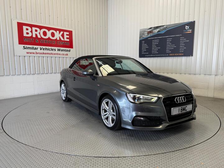 Audi A3 Cabriolet 2.0 TDI S Line Quattro Euro 6 (s/s) 2dr