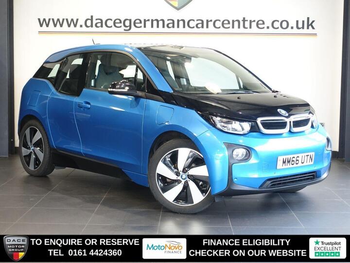BMW I3 33kWh Auto Euro 6 (s/s) 5dr (Range Extender)