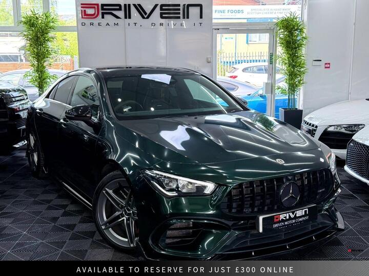 Mercedes-Benz CLA 2.0 CLA45 AMG S Coupe 8G-DCT 4MATIC+ Euro 6 (s/s) 4dr