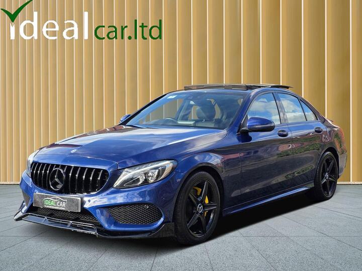 Mercedes-Benz C Class 2.1 C220d AMG Line (Premium Plus) 7G-Tronic+ Euro 6 (s/s) 4dr