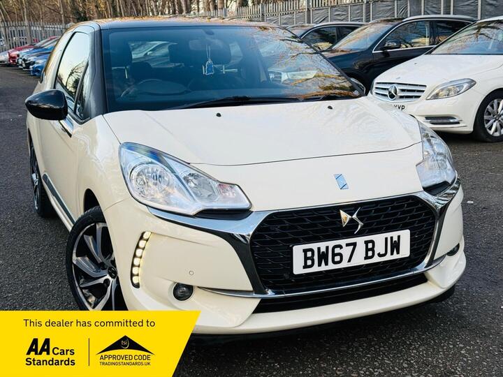 DS AUTOMOBILES DS 3 1.2 PureTech Parthenon Cream Euro 6 (s/s) 3dr