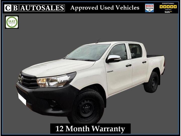 Toyota HI-LUX 2.4 D-4D Active 4WD Euro 6 4dr (3.5t)