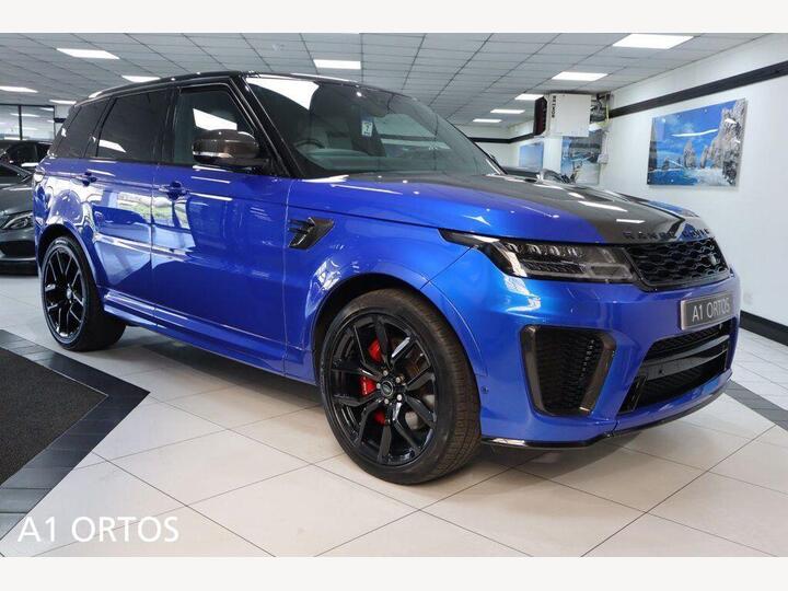 Land Rover Range Rover Sport 5.0 P575 V8 SVR Carbon Edition Auto 4WD Euro 6 (s/s) 5dr Land Rover Range Rover Sport 5.0 P575 V8 SVR Carbon Edition Auto 4WD Euro 6 (s/s) 5dr