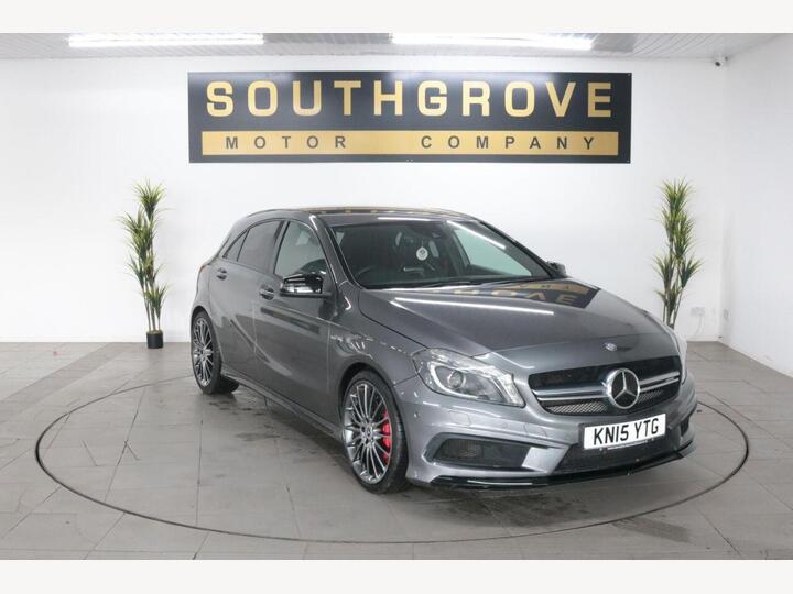 Mercedes-Benz A-CLASS 2.0 A45 AMG SpdS DCT 4MATIC Euro 6 (s/s) 5dr Mercedes-Benz A-CLASS 2.0 A45 AMG SpdS DCT 4MATIC Euro 6 (s/s) 5dr