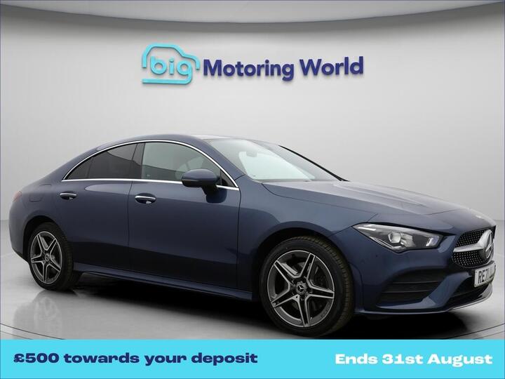Mercedes-Benz CLA 1.3 CLA250e 15.6kWh AMG Line (Premium) Coupe 8G-DCT Euro 6 (s/s) 4dr