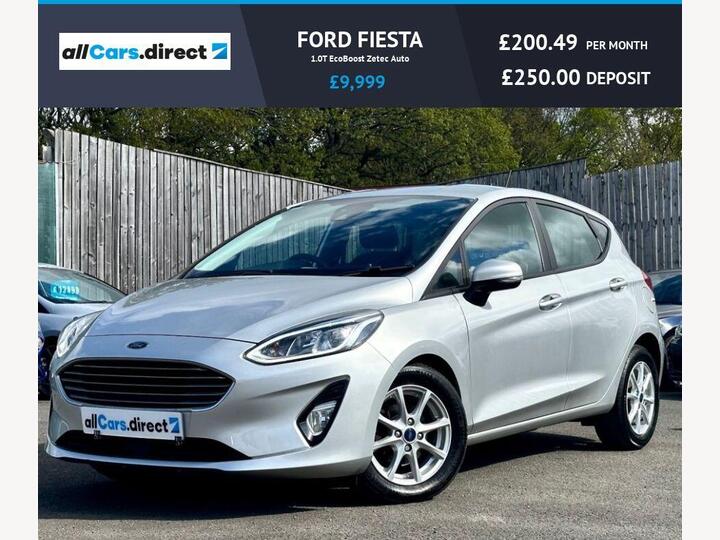 Ford FIESTA 1.0T EcoBoost Zetec Auto Euro 6 (s/s) 5dr