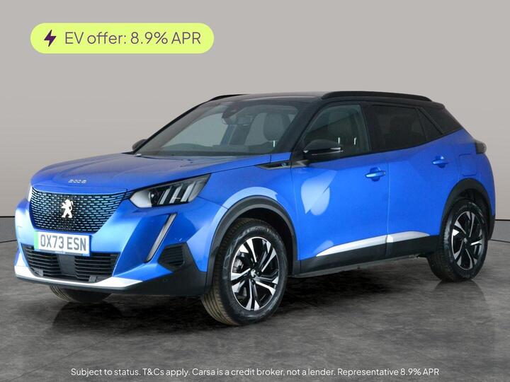 Peugeot E-2008 50kWh GT Auto 5dr (7kW Charger)