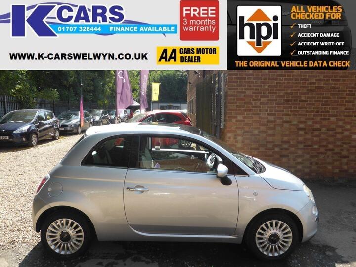 Fiat 500 1.2 Lounge Euro 5 (s/s) 3dr