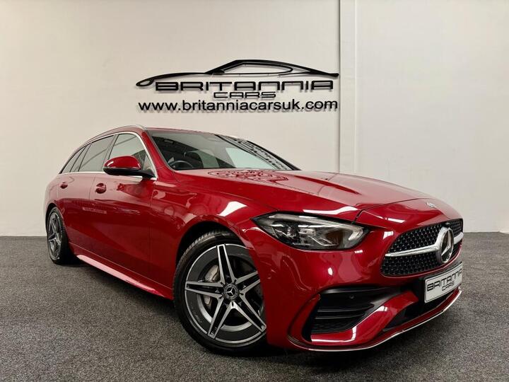 Mercedes-Benz C-CLASS HYBRID ELECTRIC ESTATE 1.5 C200h MHEV AMG Line G-Tronic+ Euro 6 (s/s) 5dr