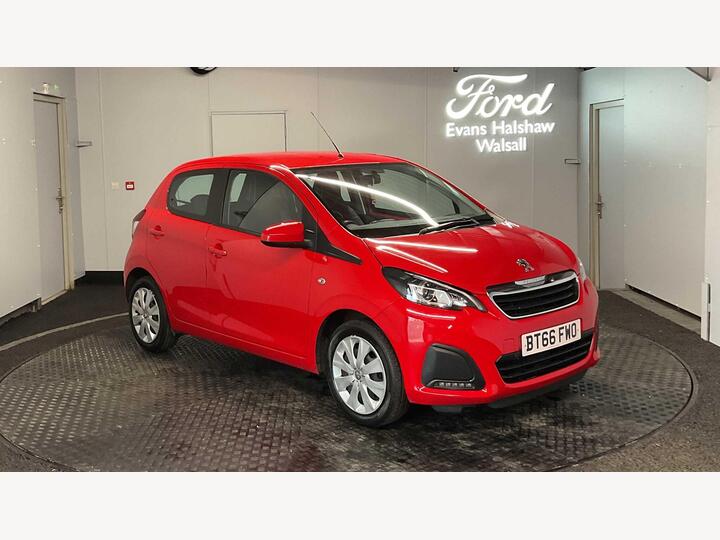 Peugeot 108 HATCHBACK 1.0 Active 2 Tronic Euro 6 5dr Peugeot 108 HATCHBACK 1.0 Active 2 Tronic Euro 6 5dr